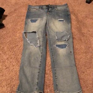 Aeropostale Girlfriend ripped Jeans
